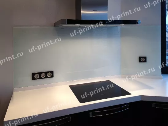 Скинали на кухню из матового стекла