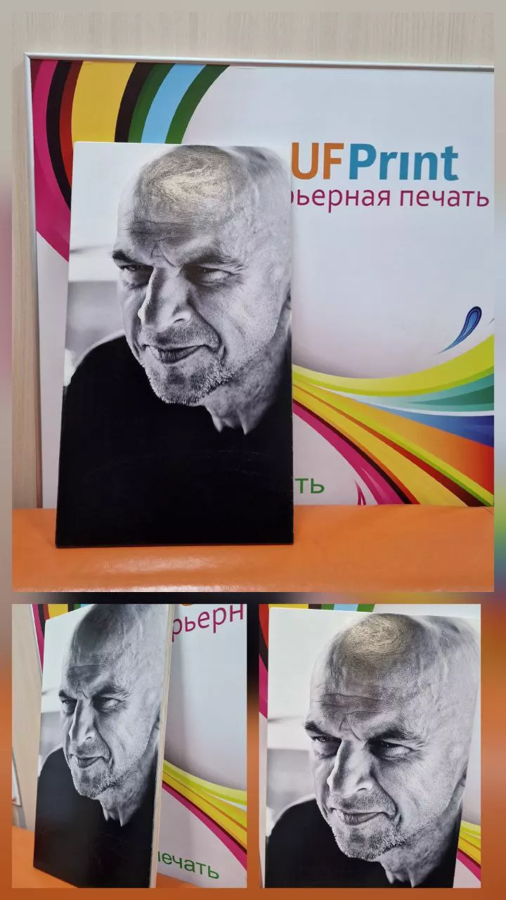 Печать на фанере с лаком