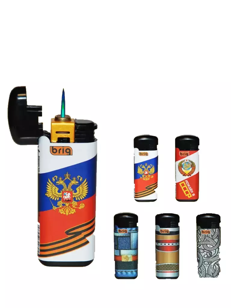 Зажигалки BRIG JET Open B-592