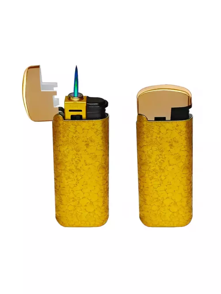 Зажигалки BRIG SLIP JET Open Gold B-592