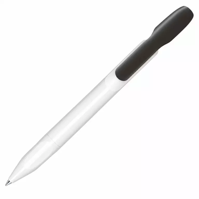 Ручка шариковая Senator Evoxx Polished Recycled LC, белый/черный