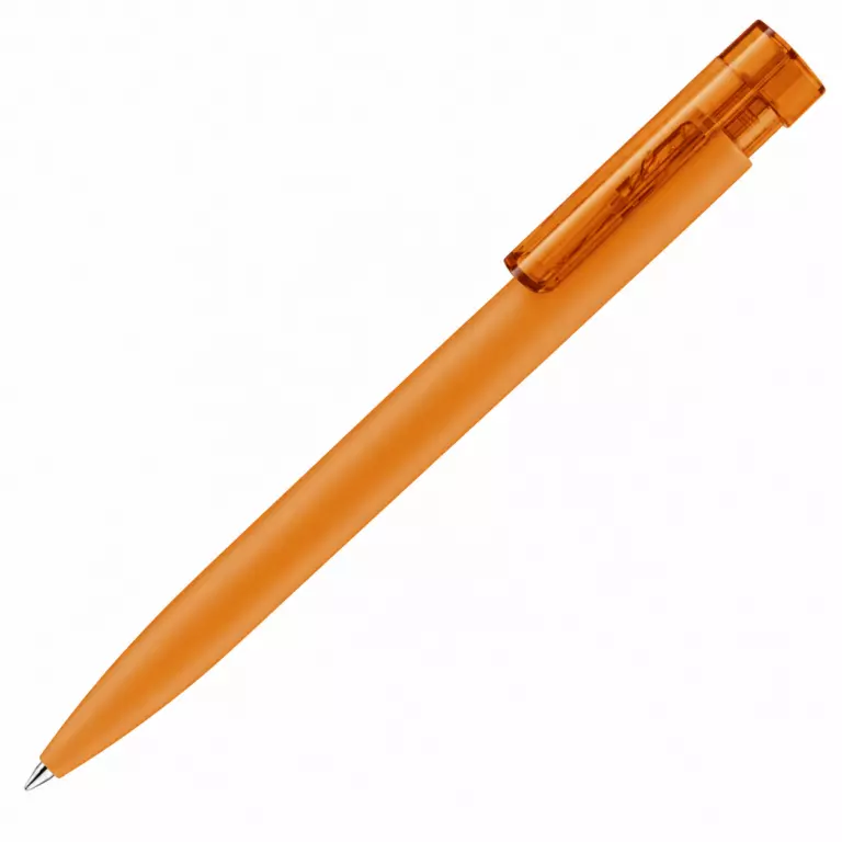 Ручка шариковая Senator Liberty Soft Touch Clip Clear