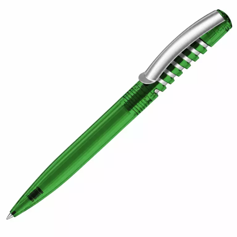 Ручка шариковая Senator New Spring Clear Clip Metal